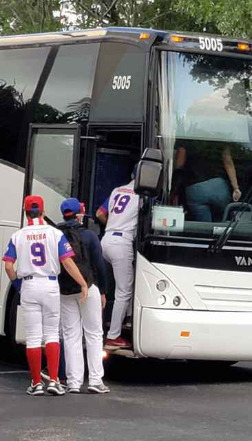 charter bus rental Team Sports Travel Coach Buses